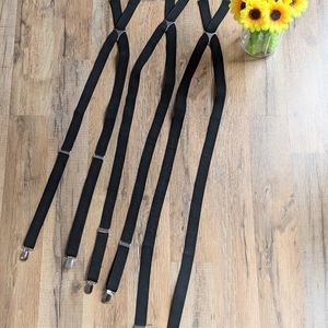 Groomsmen Adjustable Suspenders Set of 3